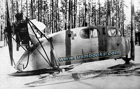 Finnish propellor driven snow mobile